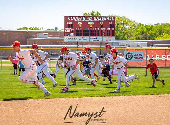Centennial vs Mahtomedi Varsity Baseball 12