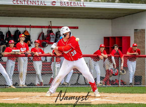 Centennial vs Spring Lake Park B Squad Baseball 45