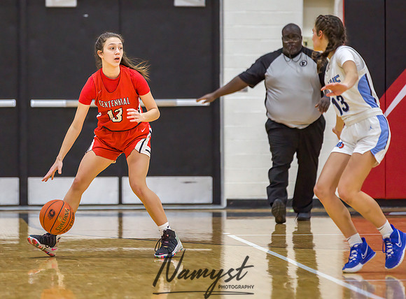 Centennial vs Blaine JV Basketball 044