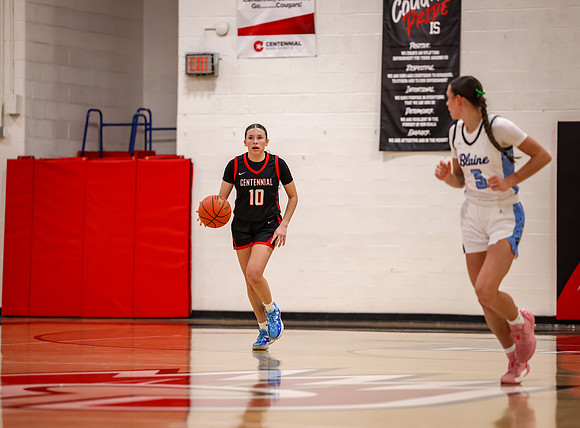 Centennial vs Blaine Girls Varsity Basketball 62