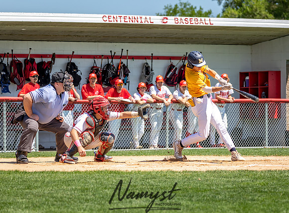 Centennial vs Mahtomedi Varsity Baseball 138