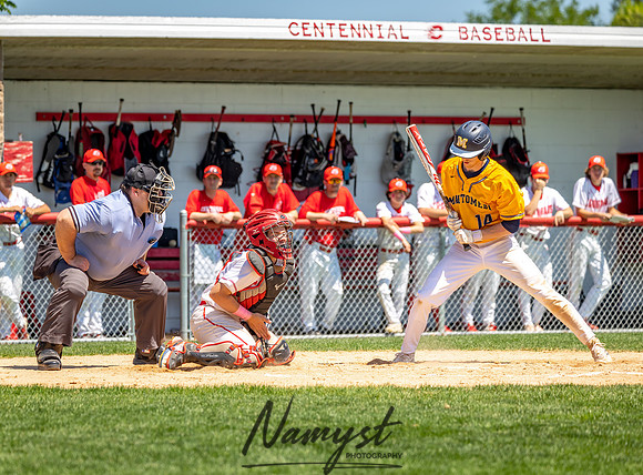 Centennial vs Mahtomedi Varsity Baseball 173