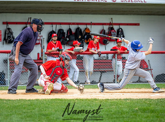 Centennial vs Spring Lake Park B Squad Baseball 35