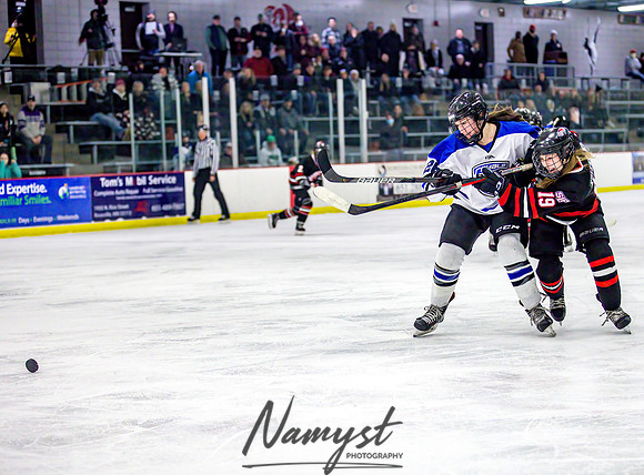 Centennial-Spring Lake Park vs Rogers Girls Varsity Hockey 382