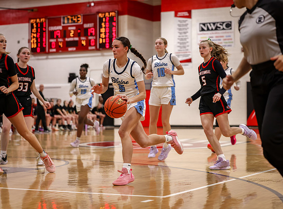 Centennial vs Blaine Girls Varsity Basketball 145