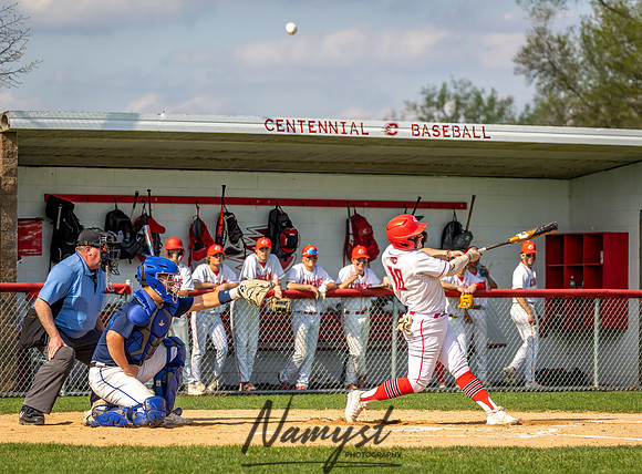 Centennial vs St. Thomas Academy JV Baseball 44