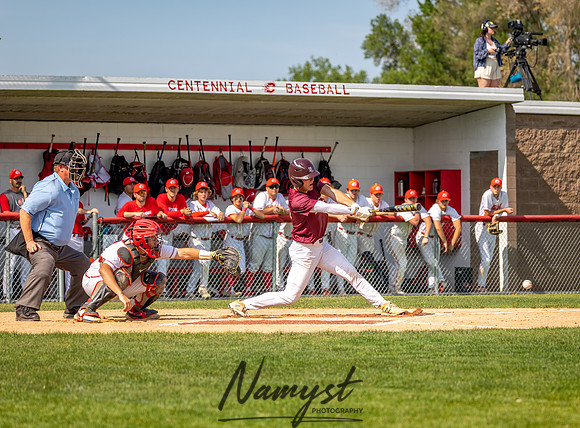 Centennial vs Forest Lake Varsity Baseball 38