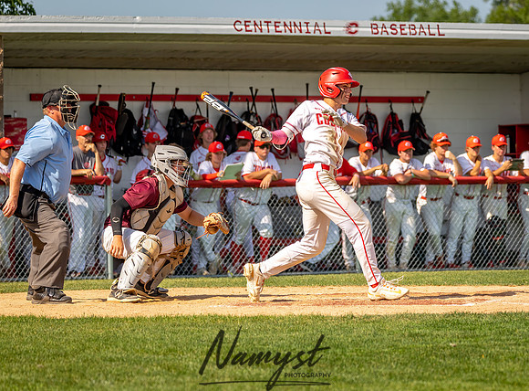 Centennial vs Forest Lake Varsity Baseball 121