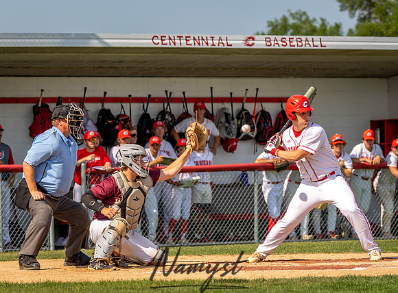 Centennial vs Forest Lake Varsity Baseball 71