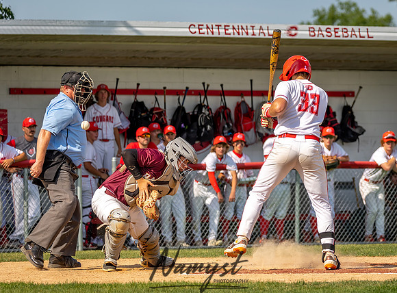 Centennial vs Forest Lake Varsity Baseball 63