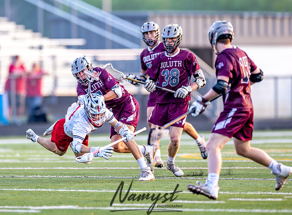 Centennial vs Duluth East Varsity Lacrosse 98