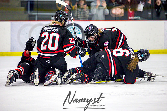 Centennial-Spring Lake Park vs Rogers Girls Varsity Hockey 360