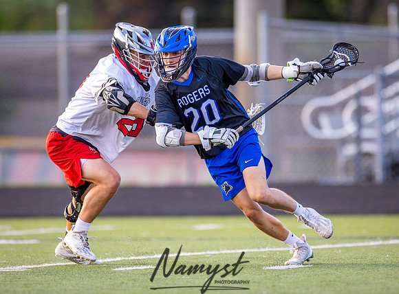 Centennial vs Rogers Varsity Lacrosse 31