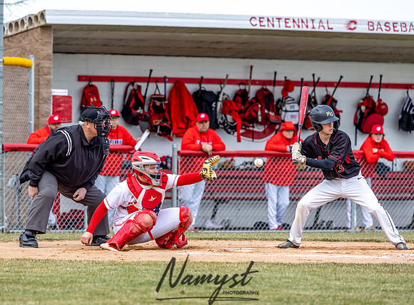 Centennial vs Maple Grove Varsity Baseball 492