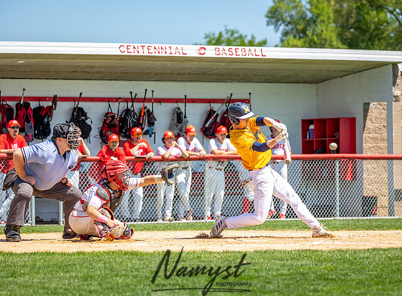 Centennial vs Mahtomedi Varsity Baseball 128