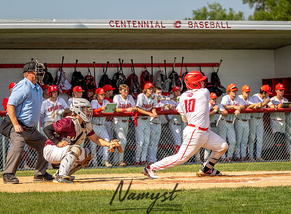 Centennial vs Forest Lake Varsity Baseball 105