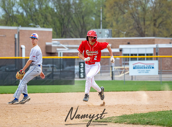Centennial vs Spring Lake Park B Squad Baseball 176