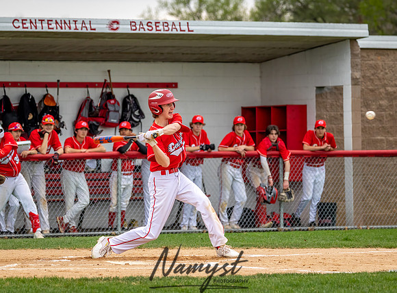Centennial vs Spring Lake Park B Squad Baseball 41