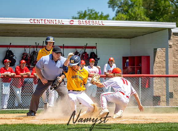 Centennial vs Mahtomedi Varsity Baseball 145