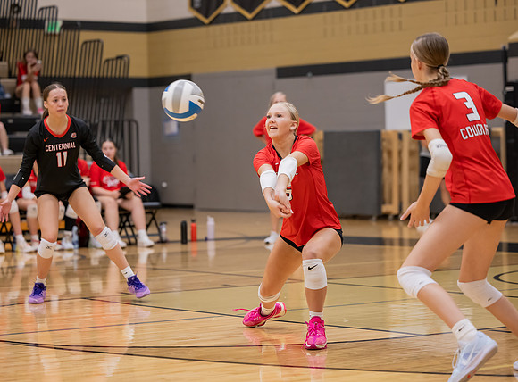Centennial vs Andover Girls Varsity Volleyball 10