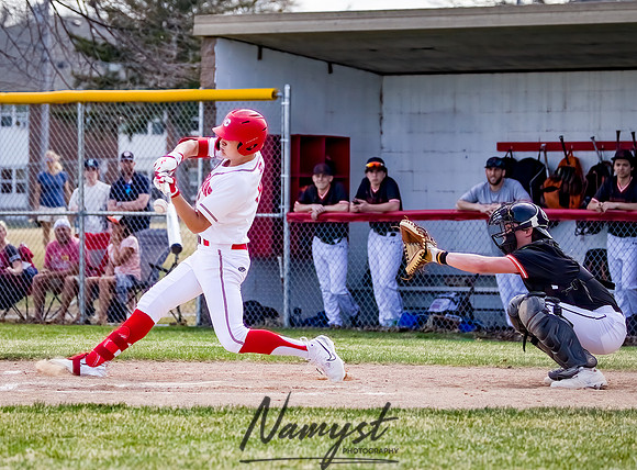 Centennial vs St. Louis Park Varsity Baseball 20