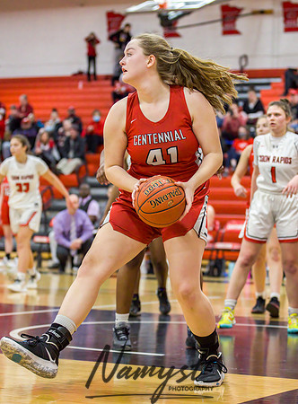 Centennial vs Coon Rapids Girls Varsity Basketball 110