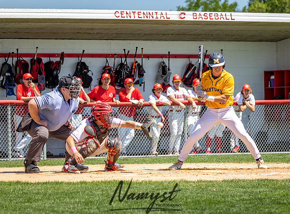 Centennial vs Mahtomedi Varsity Baseball 139
