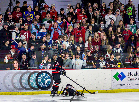 Centennial-Spring Lake Park vs Maple Grove Varsity Hockey 339