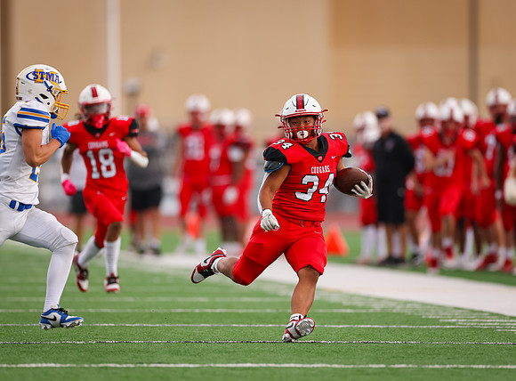 Centennial vs STMA JV Football 151