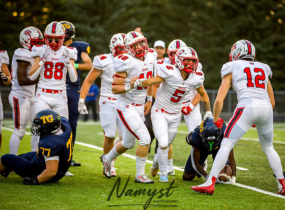Centennial at Totino-Grace Varsity Football 77