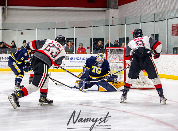 Centennial vs Totino-Grace Varsity Hockey 214