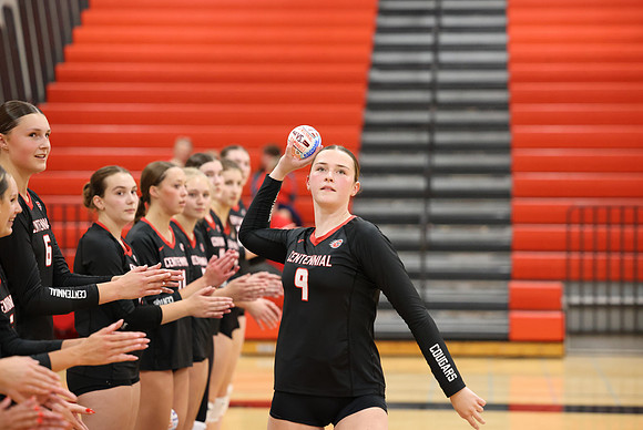 Centennial vs Cambridge-Isanti Girls Varsity Volleyball 30