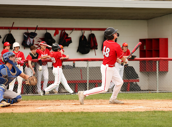 Centennial vs Spring Lake Park Baseball_522