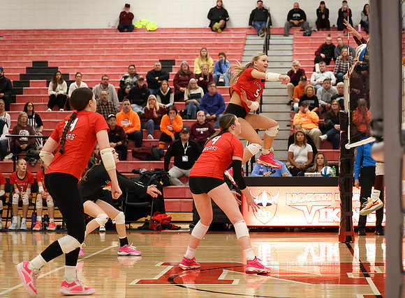 Centennial vs Anoka Girls Varsity Volleyball 361