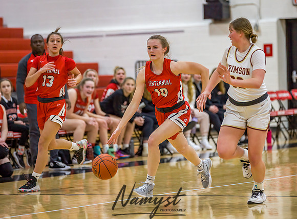 Centennial vs Maple Grove Girls JV Basketball 075
