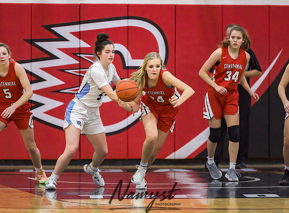Centennial vs Blaine Varsity Basketball 081