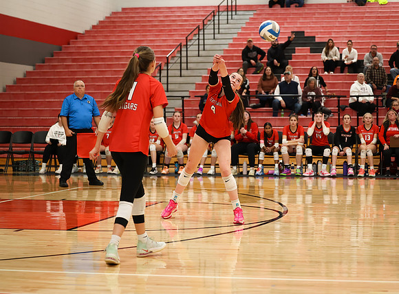 Centennial vs Anoka Girls Varsity Volleyball 270