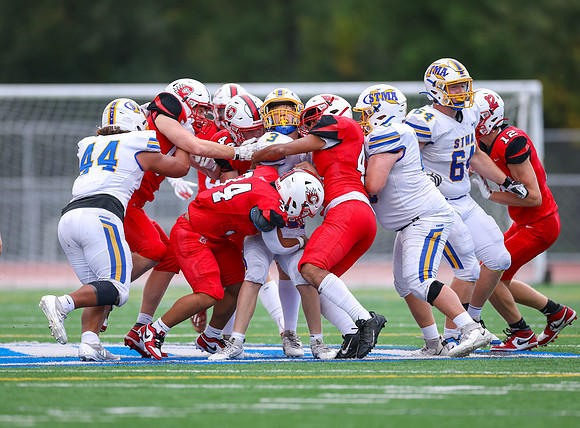 Centennial vs STMA JV Football 276