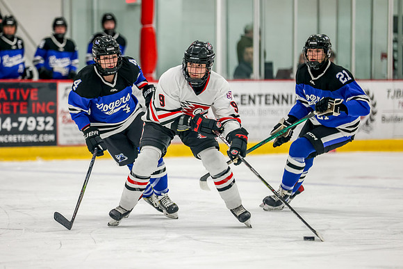 Centennial vs Roger Varsity Hockey 125