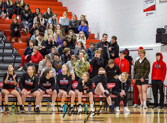 Centennial vs Coon Rapids Girls Varsity Basketball 082