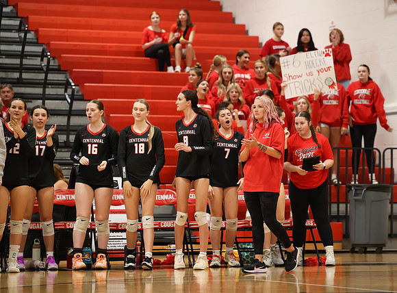 Centennial vs Blaine Girls Varsity Volleyball 8