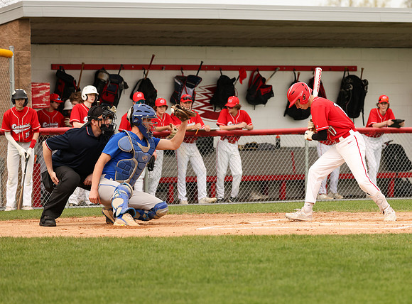 Centennial vs Spring Lake Park Baseball_389