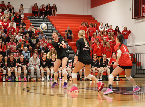 Centennial vs Blaine Girls Varsity Volleyball 28