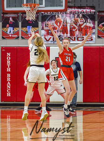 Centennial vs Andover Girls Varsity Basketball 168