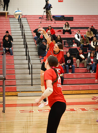 Centennial vs Anoka Girls Varsity Volleyball 13
