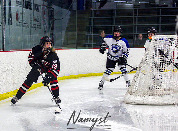 Centennial-Spring Lake Park vs Rogers Girls Varsity Hockey 097