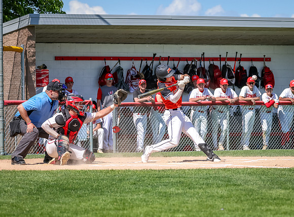 Centennial vs Moorhead Baseball 14