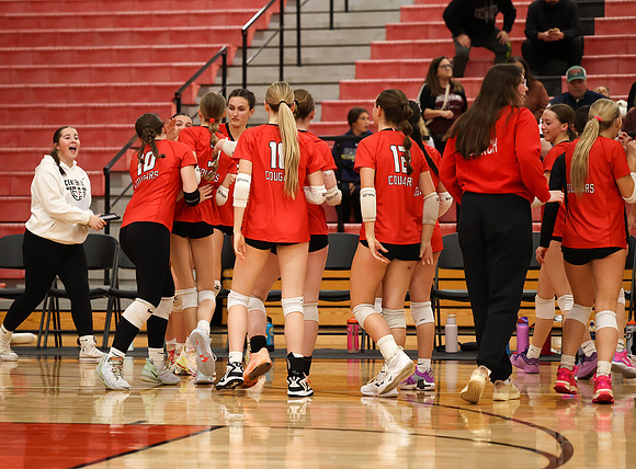 Centennial vs Anoka Girls Varsity Volleyball 288