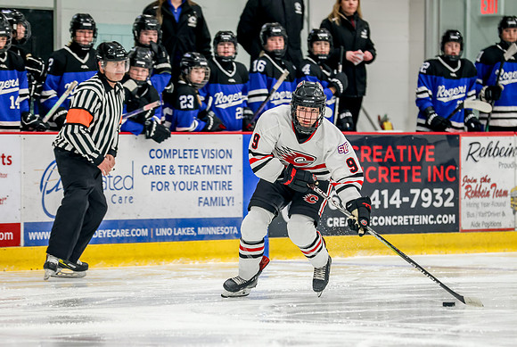 Centennial vs Roger Varsity Hockey 61