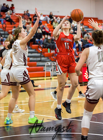 Centennial vs Anoka Girls Varsity Basketball 057